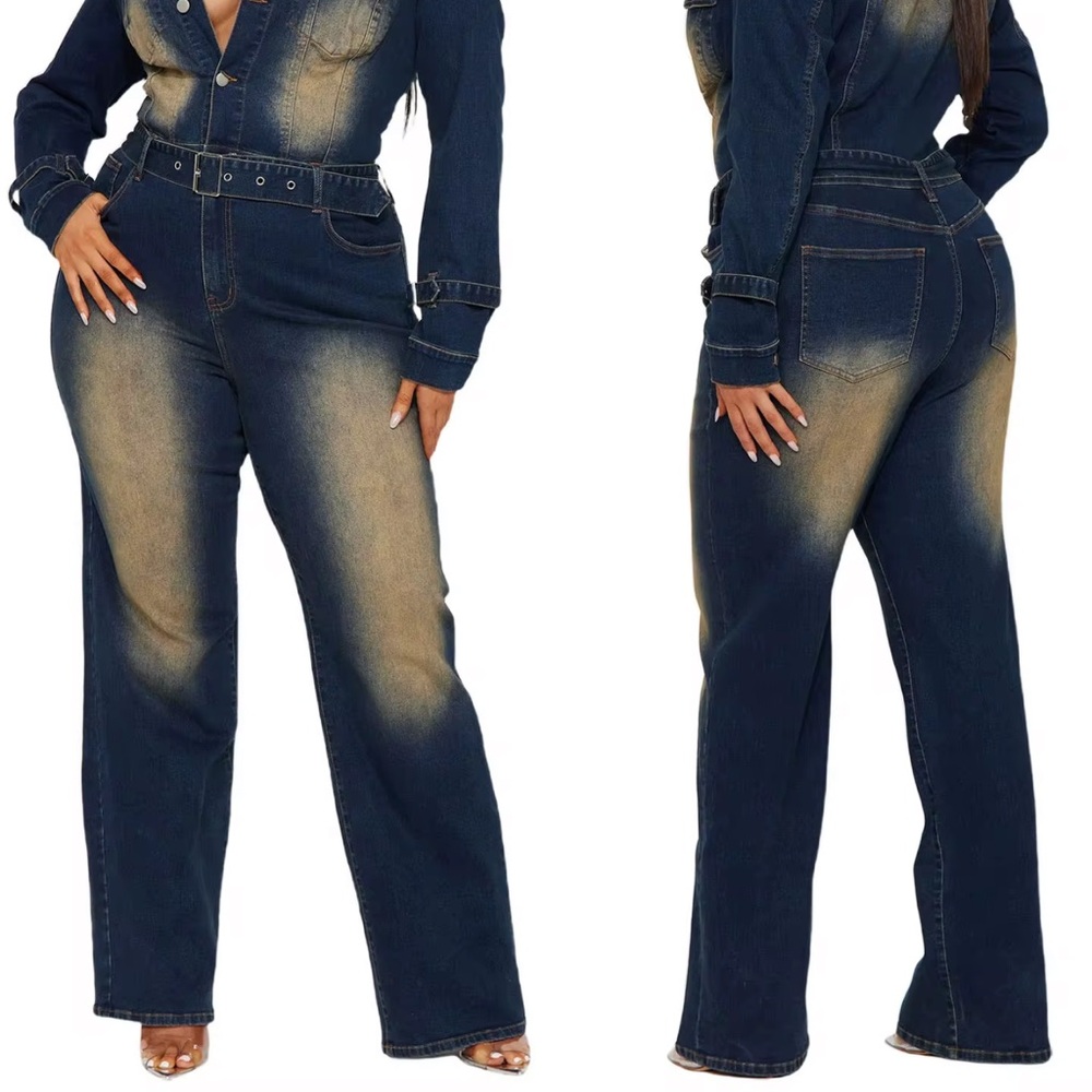 Women's Dark Blue Jeans